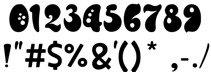 Airtiris Scooper Bold Font OTHER CHARS