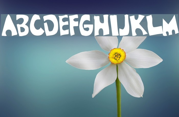 Airwalker! Font examples