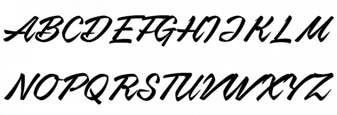 Airways PERSONAL USE ONLY Schriftart Groß