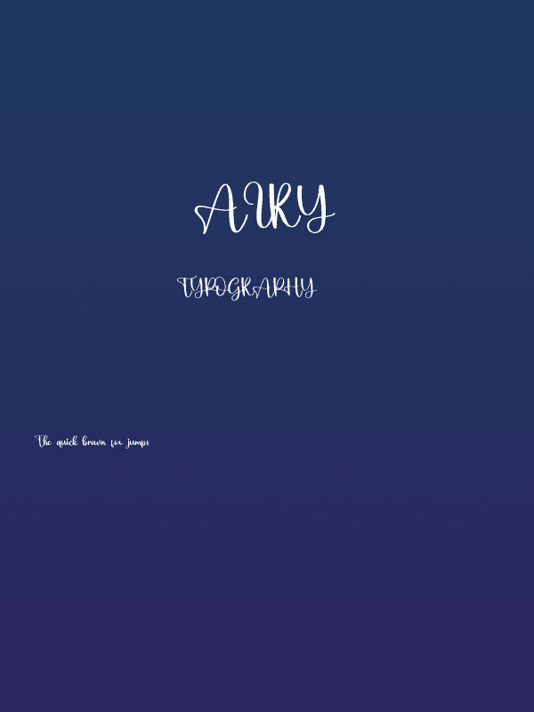 Airy Poster