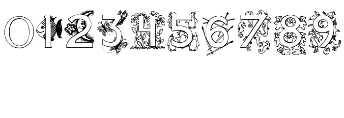 AisForAlligator Font OTHER CHARS