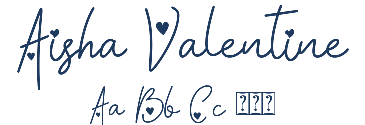 Aisha Valentine Font Preview