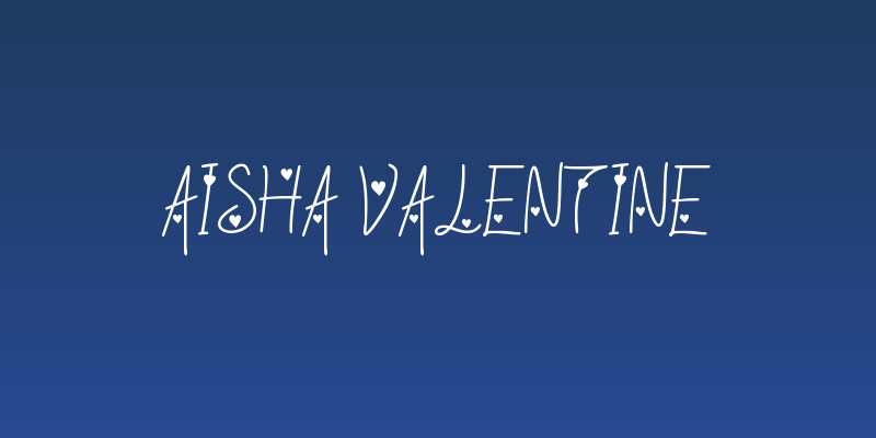 Aisha Valentine Social Header