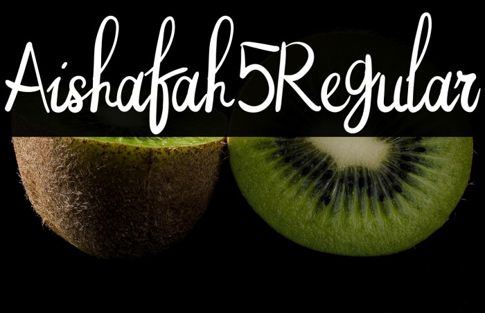 Aishafah5Regular Example 1