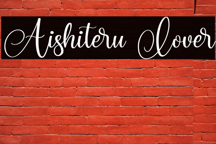 Aishiteru Lover Example 2