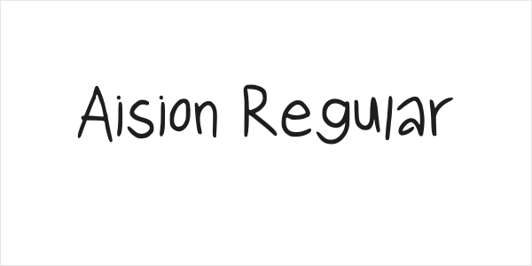 Aision Regular Logo