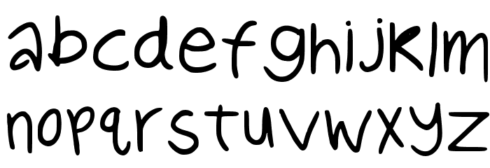 Aision Regular Font LOWERCASE