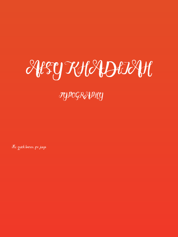 Aisy Khadijah Poster