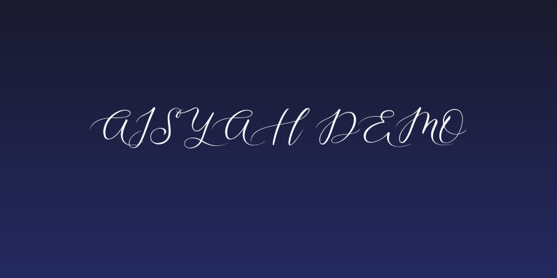Aisyah Demo Social Header