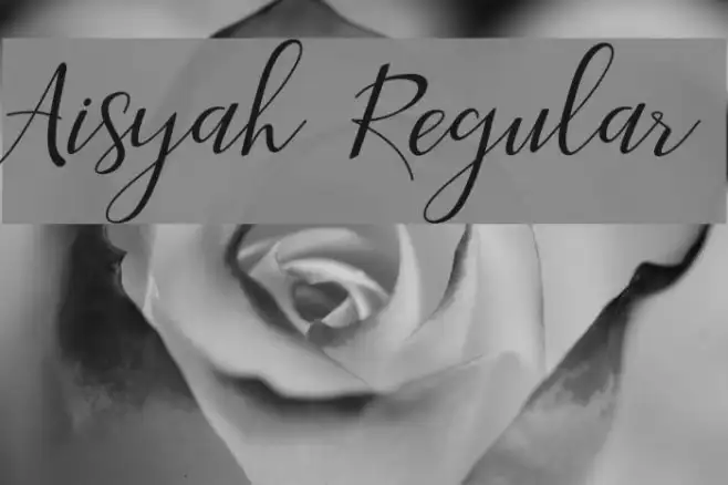 Aisyah Regular Example 2
