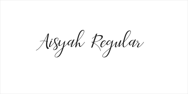Aisyah Regular Logo