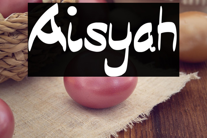 Aisyah Example 1