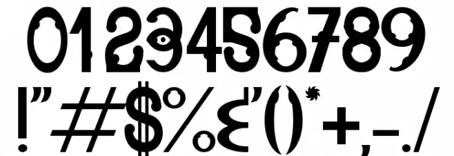 Aiuruoca Font OTHER CHARS