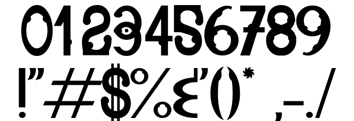 Aiuruoca Font OTHER CHARS
