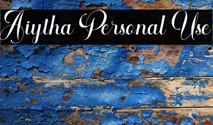 Aiytha Personal Use Example 3