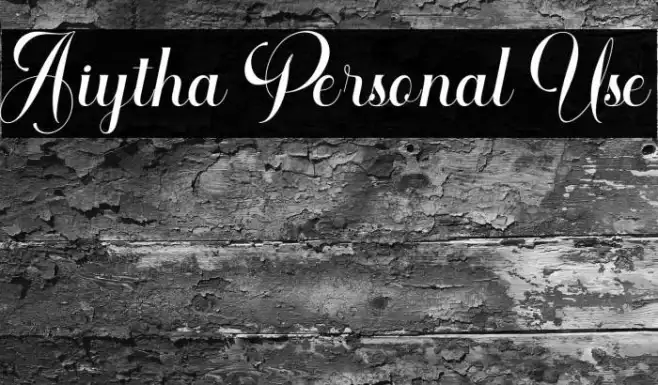 Aiytha Personal Use Example 3
