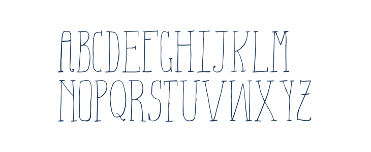 Aiza Shine Serif Demo Lowercase