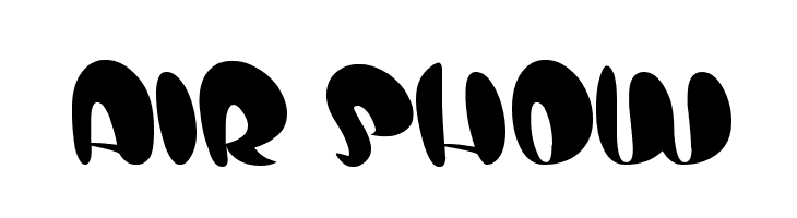 air show Font