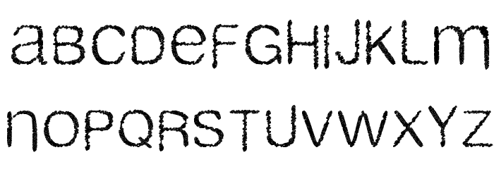 airlib Font LOWERCASE
