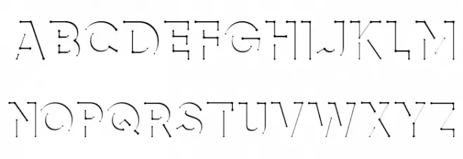 airment RegularStar Font Litere mari