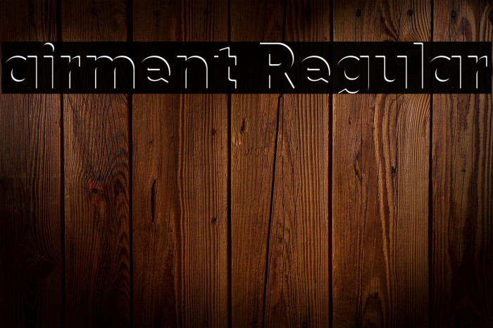 airment Regular Example 1