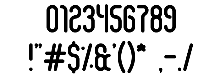 airwaves Font OTHER CHARS
