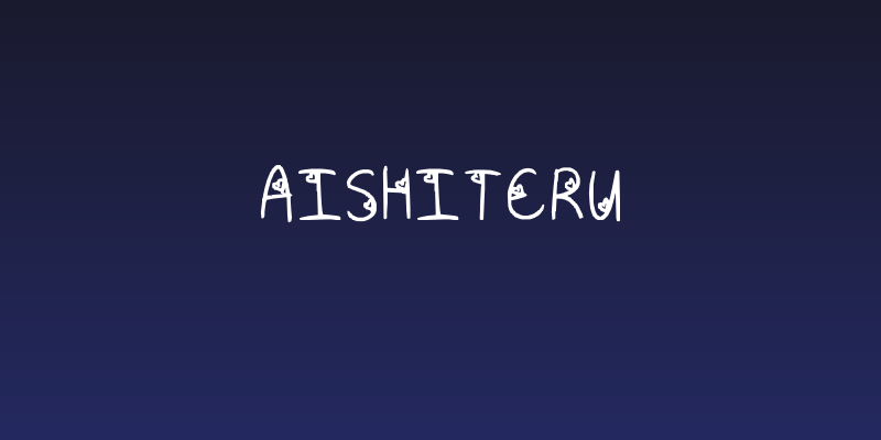 aishiteru Social Header