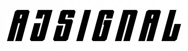 AJ Signal  Fuentes Gratis Descargar