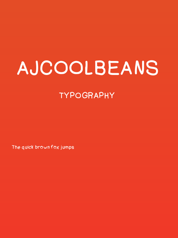 AJCoolBeans Poster