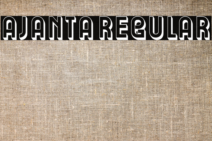 Ajanta Regular Example 1