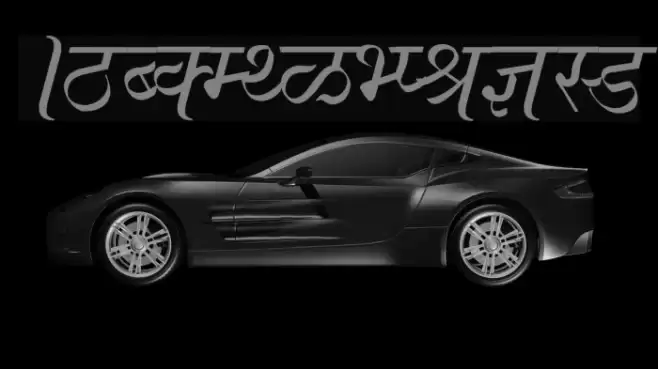 Ajay Normal Italic Font examples