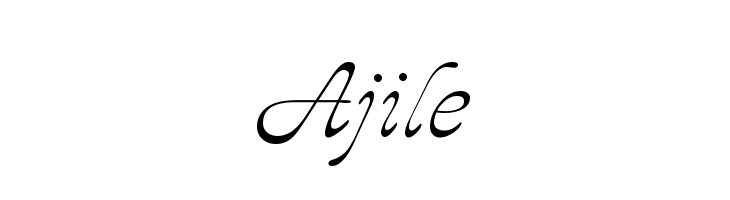 Ajile Font