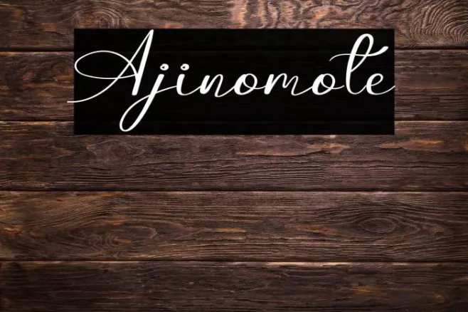 Ajinomote Example 1