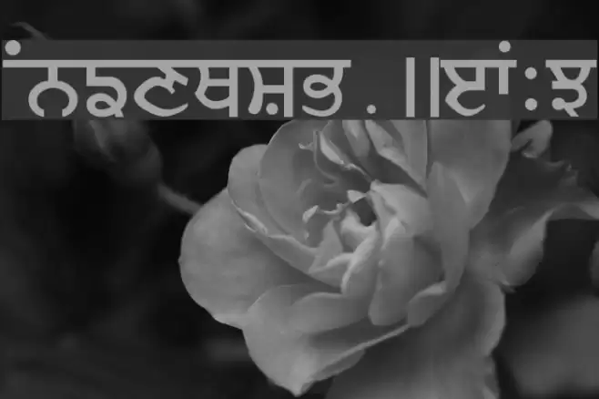 Ajit फ़ॉन्ट examples