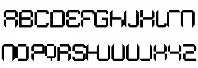 AKEI Font UPPERCASE