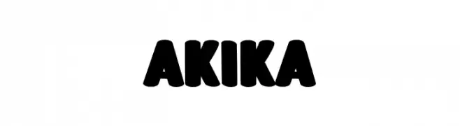 AKIKA  font caratteri gratis