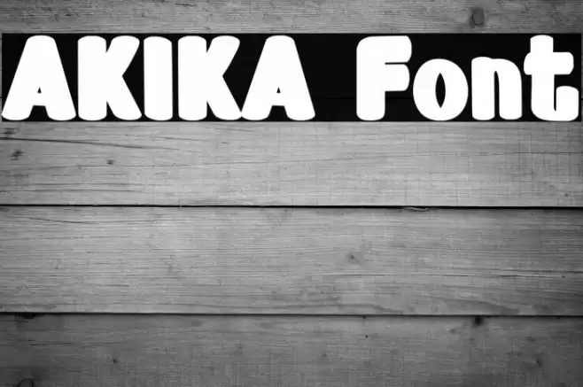 AKIKA Fonte examples