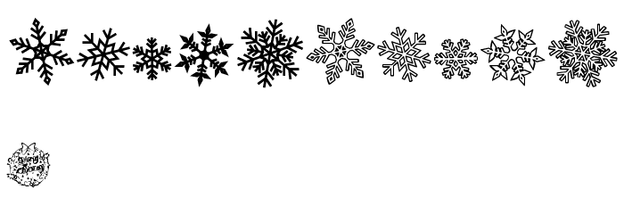 AKWinter Yawns Font OTHER CHARS