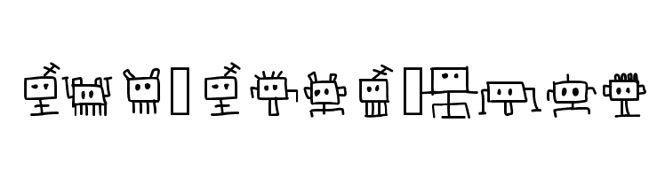 Aka-Acid-Bots  नि: शुल्क फ़ॉन्ट्स डाउनलोड