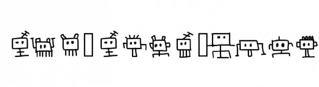 Aka-Acid-Bots  font caratteri gratis