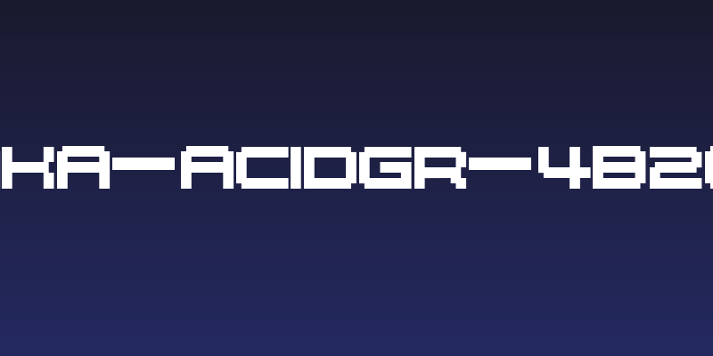 Aka-AcidGR-4B20 Social Header