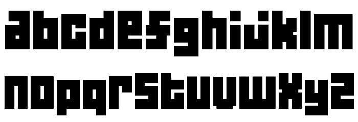 Aka-AcidGR-4B Font LOWERCASE