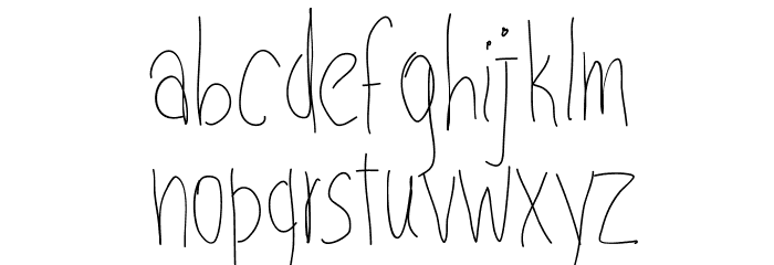 Aka-AcidGR-AfterDiet Font LOWERCASE