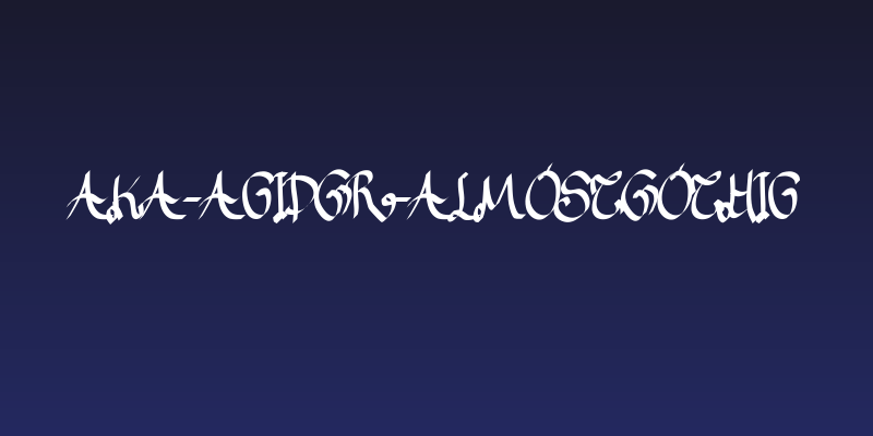 Aka-AcidGR-AlmostGothic Social Header