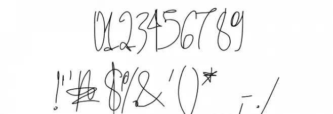 Aka-AcidGR-AngryJoe Font OTHER CHARS