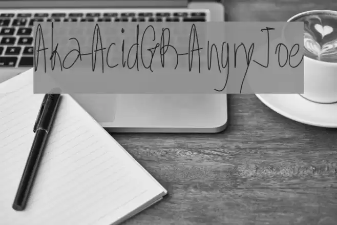 Aka-AcidGR-AngryJoe Font examples