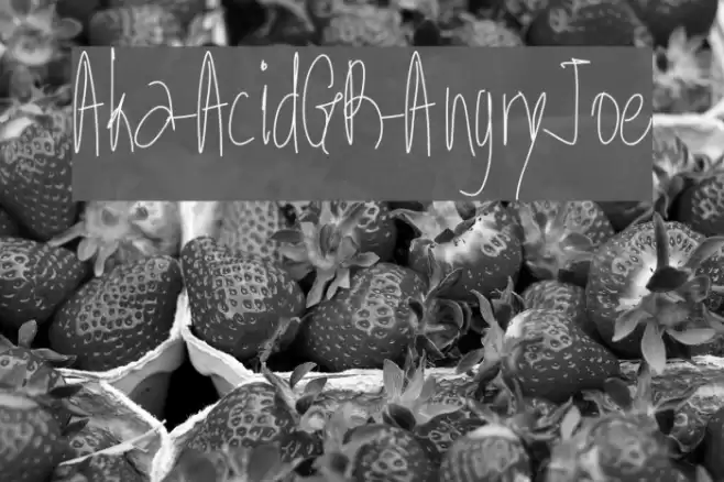 Aka-AcidGR-AngryJoe Font examples