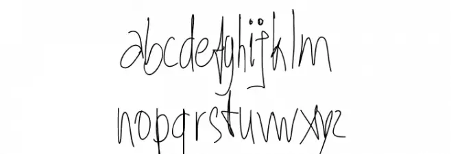 Aka-AcidGR-AngryJoe 字体 小写