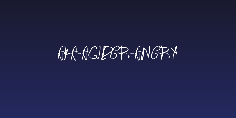 Aka-AcidGR-Angry Social Header