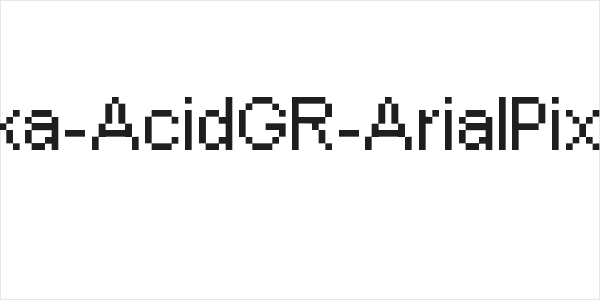 Aka-AcidGR-ArialPixel Logo
